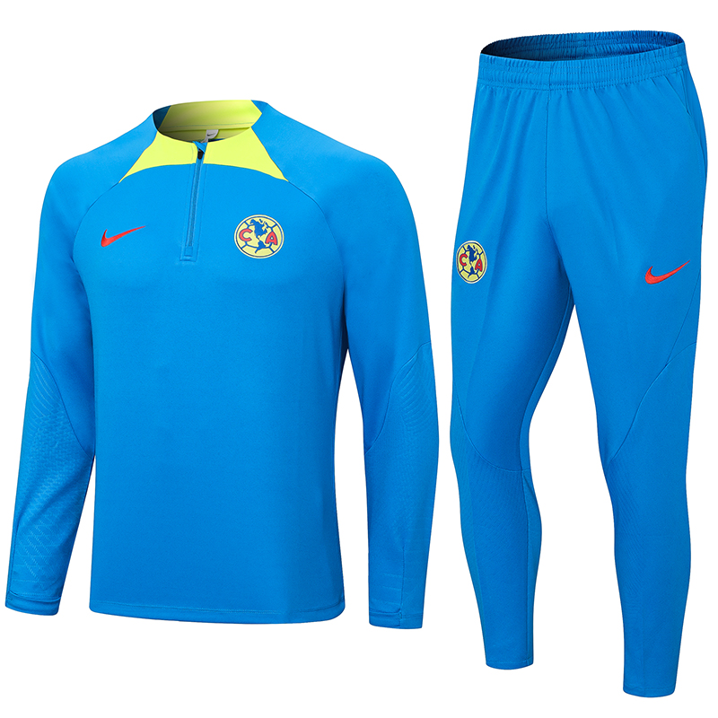 Club America 23-24 Long Sleeve Training Set -Blue